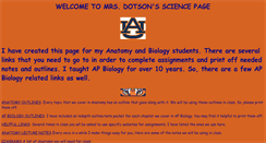 Desktop Screenshot of dotsonscience.com