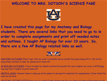 Tablet Screenshot of dotsonscience.com